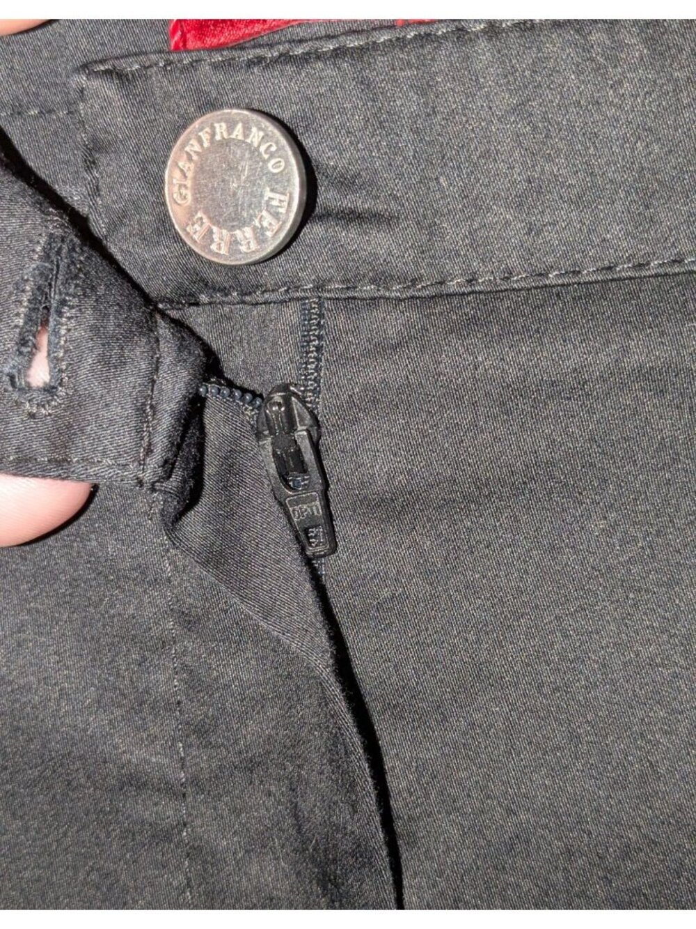 Gianfranco Ferre Womens Black Bootcut Trousers Sz 14 NWT - Picture 3 of 13